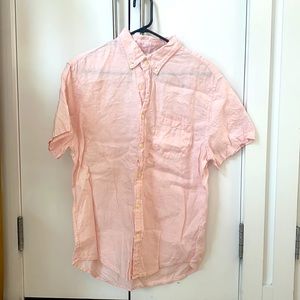 Men’s J. Crew Mercantile Linen Button Down